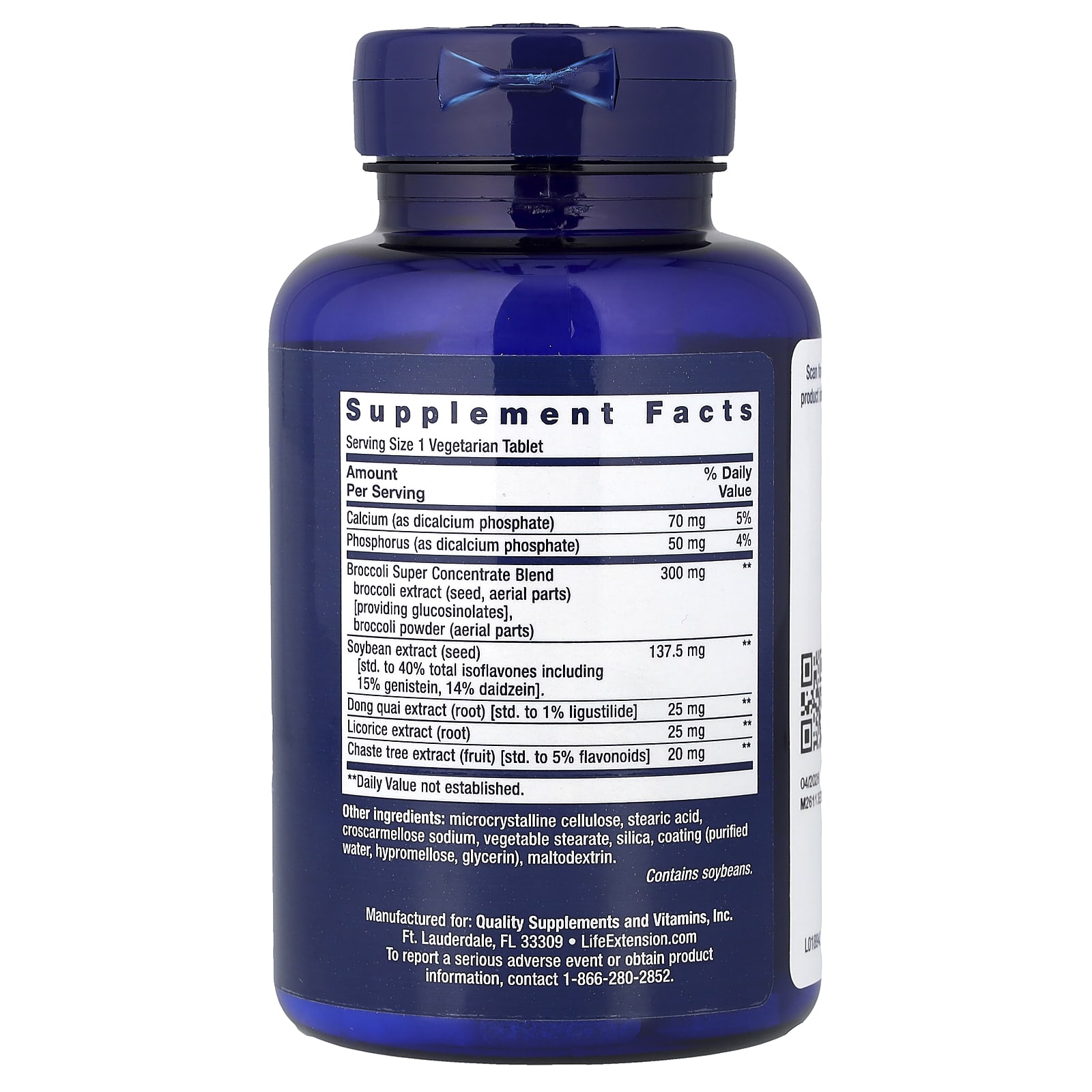 Life Extension, Women's Health, Estrogen for Women, 30 Vegetarian Tablets - Image 2