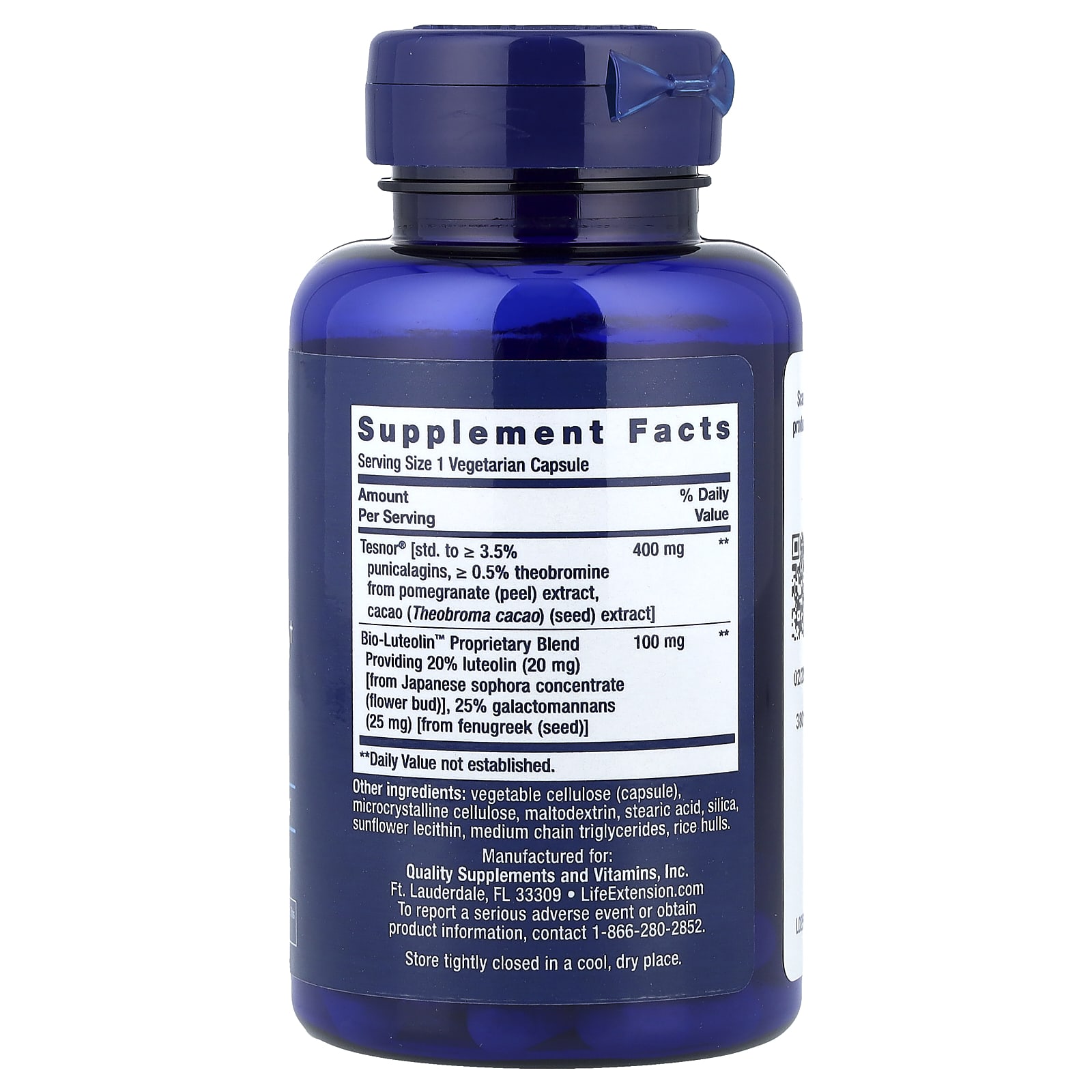 Life Extension, Men's Health, Testosterone Elite, 30 Vegetarian Capsules - Image 2