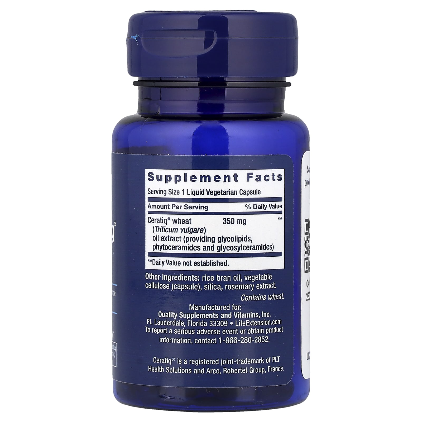 Life Extension, Skin Restoring Ceramides, 30 Liquid Vegetarian Capsules - Image 2
