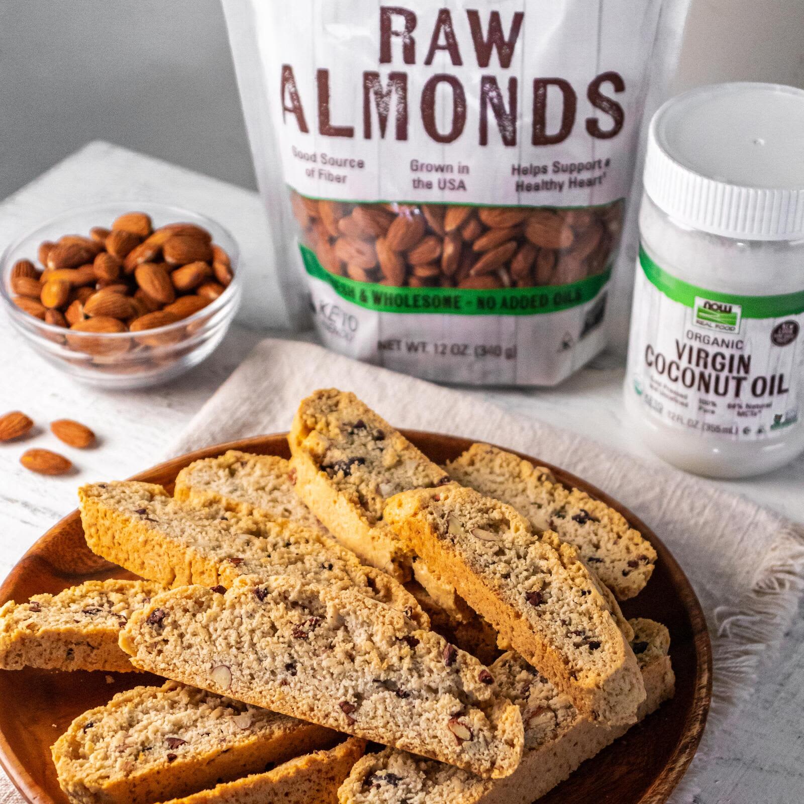 NOW Foods, Real Food, Raw Almonds, Unsalted, 16 oz (454 g) - Image 4