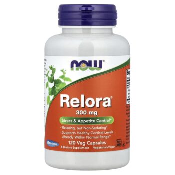 NOW Foods, Relora®, 300 mg, 120 Veg Capsules
