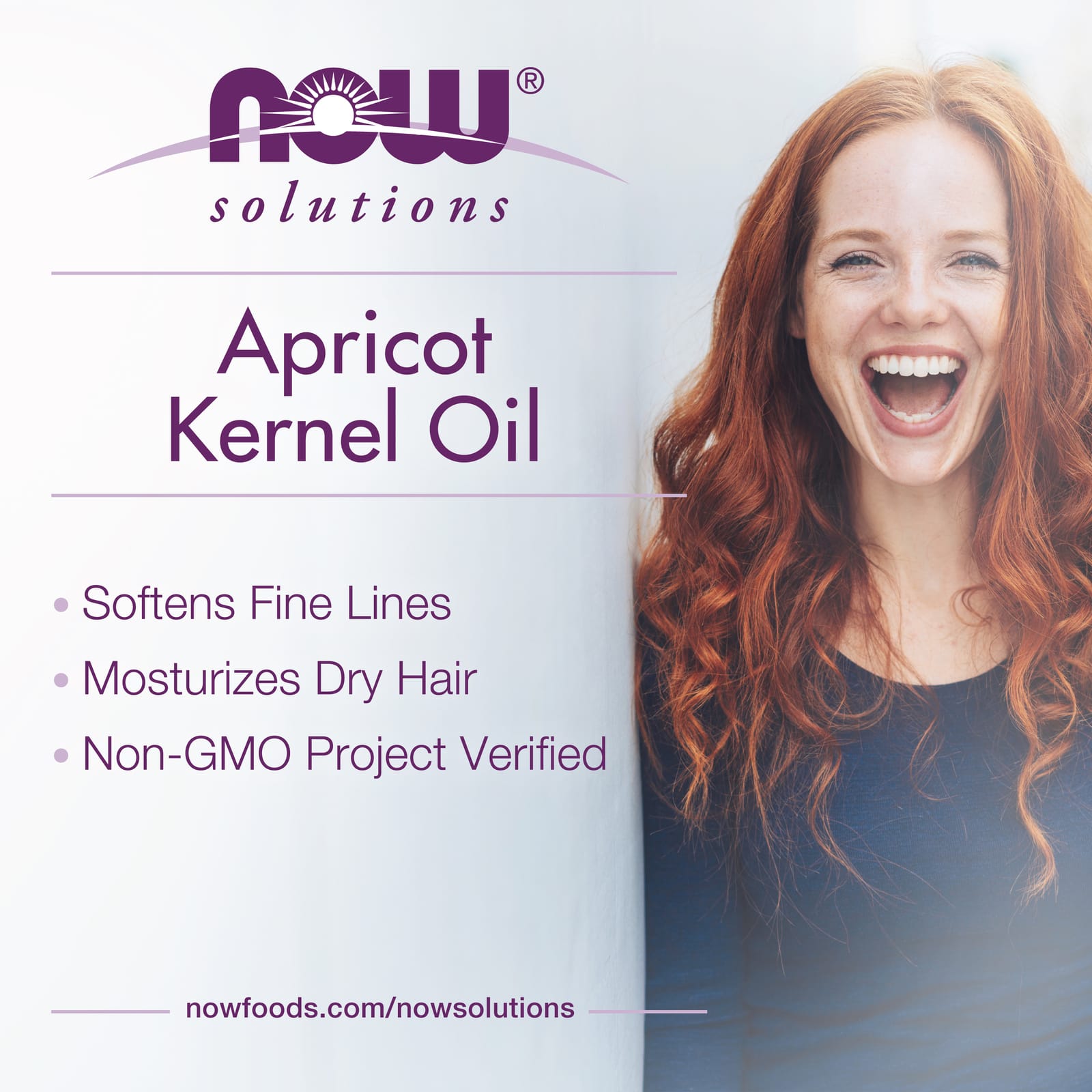 NOW Foods, Solutions, Apricot Oil, 4 fl oz (118 ml) - Image 3