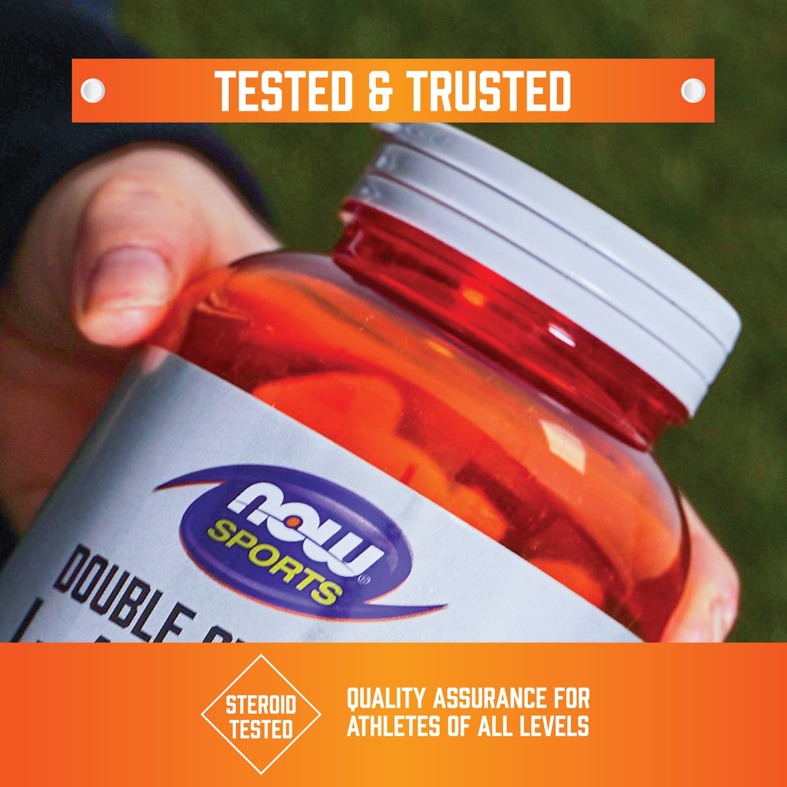NOW Foods, Sports, Arginine & Citrulline, 120 Veg Capsules - Image 3